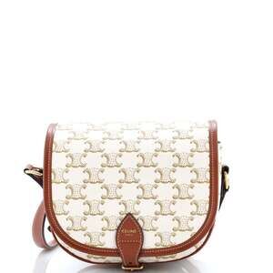 Celine Folco Bag Triomphe Coated Canvas #237730C15B